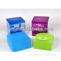 china suppler folding plastic cosmetic packing box